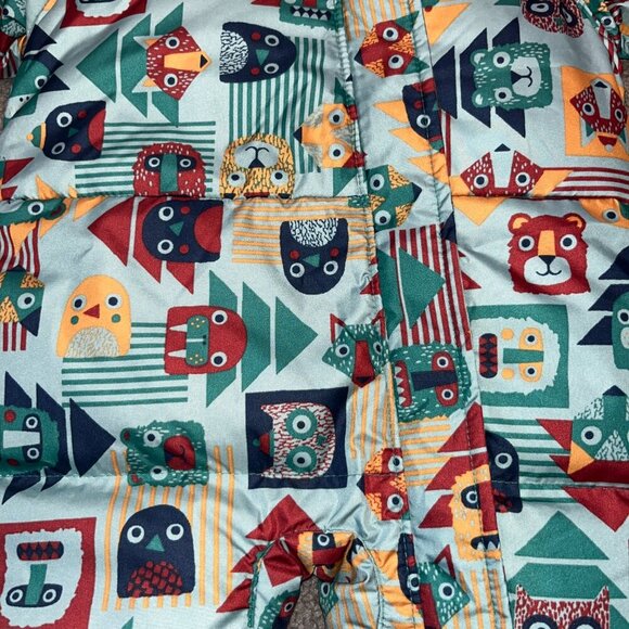 COLUMBIA SNUGGLY BUNNY BUNTING DOWN INSULATED WATER RESISTANT SNOWSUIT 3-6months - Picture 3 of 16